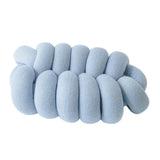 Max Decorative Knot Pillow Light Blue