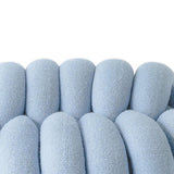 Max Decorative Knot Pillow Light Blue