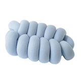 Max Decorative Knot Pillow Light Blue