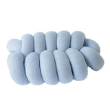 Max Decorative Knot Pillow Light Blue