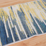 Max Collection Area Rug Backing Geometric Floral Patchwork Rugs Color1 40×60cm