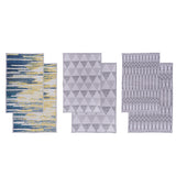 Max Collection Area Rug Backing Geometric Floral Patchwork Rugs Color1 40×60cm