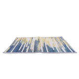 Max Collection Area Rug Backing Geometric Floral Patchwork Rugs Color1 40×60cm