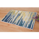 Max Collection Area Rug Backing Geometric Floral Patchwork Rugs Color1 40×60cm