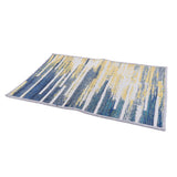 Max Collection Area Rug Backing Geometric Floral Patchwork Rugs Color1 50×80cm