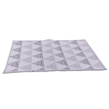 Max Collection Area Rug Backing Geometric Floral Patchwork Rugs Color3 40×60cm