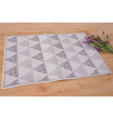 Max Collection Area Rug Backing Geometric Floral Patchwork Rugs Color3 50×80cm