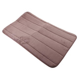 Max Memory Foam Bath Mat Non Slip Absorbent Bath Rug Carpet Camel grey 50X80cm - Aladdin Shoppers