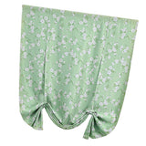 Max Small Window Blackout Curtain Tie Up Shade Panel Green(Kapok)-107x160cm - Aladdin Shoppers