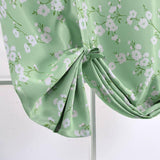 Max Small Window Blackout Curtain Tie Up Shade Panel Green(Kapok)-107x160cm - Aladdin Shoppers