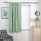 Max Small Window Blackout Curtain Tie Up Shade Panel Green(Kapok)-107x160cm - Aladdin Shoppers