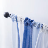 Max Window Sheer Curtains Rod Pocket Faux Linen Voile Curtains 100x200cm Color_5 - Aladdin Shoppers
