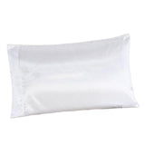 Max Faux Silk Satin Pillowcase 50*76cm White - Aladdin Shoppers