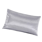 Max Faux Silk Satin Pillowcase 50*76cm Gray - Aladdin Shoppers