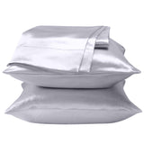 Max Faux Silk Satin Pillowcase 50*76cm Gray - Aladdin Shoppers