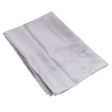 Max Faux Silk Satin Pillowcase 50*76cm Gray - Aladdin Shoppers