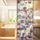 Max Floral Static Cling Stained Window Film Privacy Frosted Glass Stickers 3 - Aladdin Shoppers
