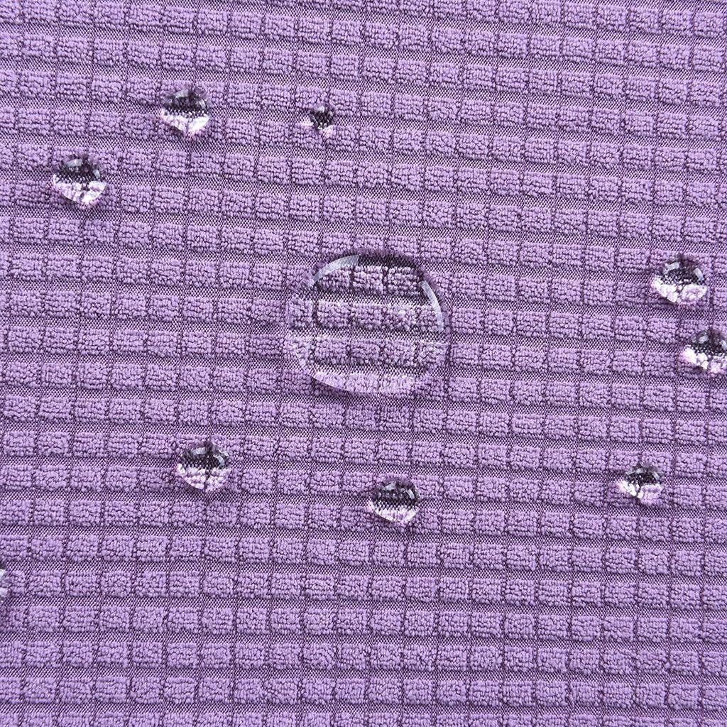 Max Set of 2 Waterproof Flannel Furniture Sofa Armrest Covers Purple