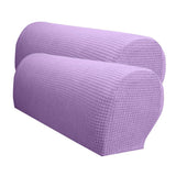 Max Set of 2 Waterproof Flannel Furniture Sofa Armrest Covers Purple - Aladdin Shoppers