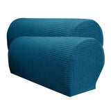 Max Set of 2 Waterproof Flannel Furniture Sofa Armrest Covers Blue - Aladdin Shoppers