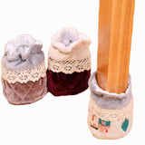 Max 4 Pieces Non Slip Chair Leg Floor Protectors Caps Cloth Socks Tower - Aladdin Shoppers