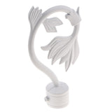 Max 1Pcs Curtain Rod Head/Ends/Drapery Pole Finals Dia 28mm White Tail - Aladdin Shoppers