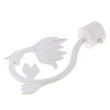 Max 1Pcs Curtain Rod Head/Ends/Drapery Pole Finals Dia 28mm White Tail - Aladdin Shoppers