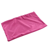 Soft Velvet Solid Color Throw Pillow Covers Cushion Case Hot Pink