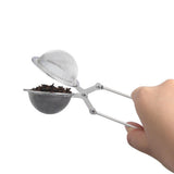 Max Long Handle Stainless Steel Mesh Tea Filter Ball Strainers without Holder