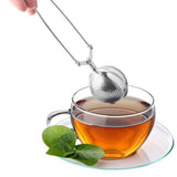 Max Long Handle Stainless Steel Mesh Tea Filter Ball Strainers without Holder
