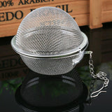 Max Stainless Steel Infuser Strainer Mesh Tea Filter Ball 6.5cm Dia