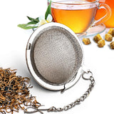 Max Stainless Steel Infuser Strainer Mesh Tea Filter Ball 6.5cm Dia