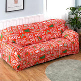 Max All-inclusive Couch Sofa Cover Slipcover for Christmas Words_1 Seater