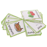 Max 35Pcs Kids Early Educational English Sight Word Flash Cards About Food - Aladdin Shoppers