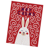 Max Christmas Style Noren Doorway Curtain Room Divider Decor Rabbit Red S - Aladdin Shoppers
