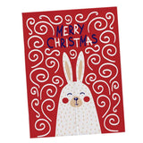 Max Christmas Style Noren Doorway Curtain Room Divider Decor Rabbit Red S - Aladdin Shoppers