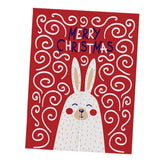 Max Christmas Style Noren Doorway Curtain Room Divider Decor Rabbit Red S - Aladdin Shoppers