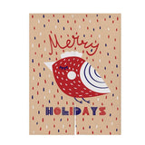 Max Christmas Style Noren Doorway Curtain Room Divider Decor Bird Beige L - Aladdin Shoppers