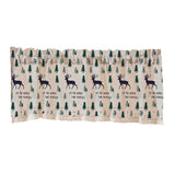 Max Cafe Window Curtain Semi-Sheer Kitchen Curtain Tier Elk - 137x76cm - Aladdin Shoppers