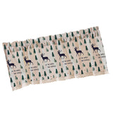 Max Cafe Window Curtain Semi-Sheer Kitchen Curtain Tier Elk - 137x76cm - Aladdin Shoppers