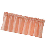 Max Window Voile Sheer Curtain Valance Tiers Pink_132x46cm - Aladdin Shoppers