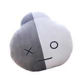 Maxbell Original Plush Pillows Cushion Dolls, Kpop Bangtan Boys Bt21 02 Light Grey