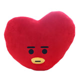 Maxbell Original Plush Pillows Cushion Dolls, Kpop Bangtan Boys Bt21 08 Red