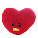 Maxbell Original Plush Pillows Cushion Dolls, Kpop Bangtan Boys Bt21 08 Red