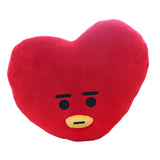 Maxbell Original Plush Pillows Cushion Dolls, Kpop Bangtan Boys Bt21 08 Red