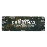 Maxbell Christmas Style Non Slip Floor Mat Carpet Area Rug Snowflake Wooden Board