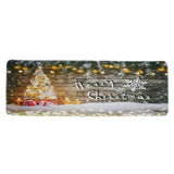 Maxbell Christmas Style Non Slip Floor Mat Carpet Area Rug Tree Lights