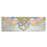Maxbell Christmas Style Non Slip Floor Mat Carpet Area Rug Deer and Flower
