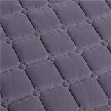 Max SPA Massage Table Linen Set Bed Skirt Pillow Case Stool Cover Smoky Purple-S