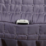 Max SPA Massage Table Linen Set Bed Skirt Pillow Case Stool Cover Smoky Purple-S